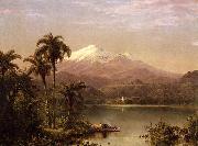Frederic Edwin Church Tamaca Palms oil painting artist